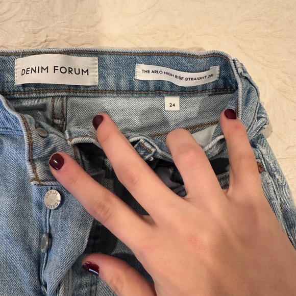 Aritzia Denim Forum Arlo High Rise Jeans - Picture 4 of 6